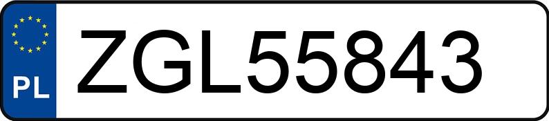 Numer rejestracyjny ZGL 55843 posiada SEAT Leon 2.0 TDI MR`05 E4 1P ABT Sportsline B - ZGL55843