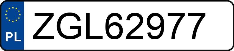 Numer rejestracyjny ZGL 62977 posiada BMW 318 - ZGL62977