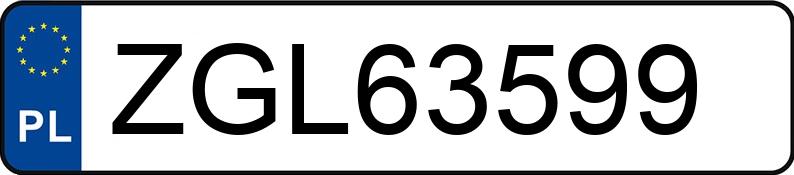 Numer rejestracyjny ZGL 63599 posiada KIA SPORTAGE - ZGL63599 Numer rejestracyjny ZGL 63599 posiada KIA SPORTAGE - ZGL63599