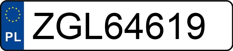 Numer rejestracyjny ZGL 64619 posiada SEAT ALHAMBRA - ZGL64619