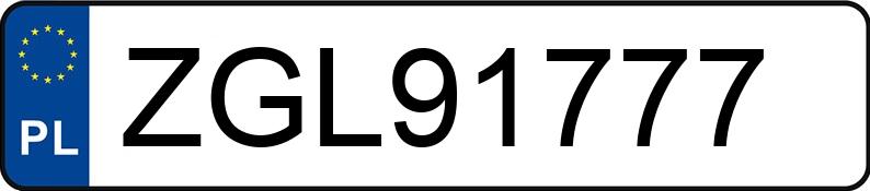 Numer rejestracyjny ZGL 91777 posiada VOLKSWAGEN GOLF - ZGL91777 Numer rejestracyjny ZGL 91777 posiada VOLKSWAGEN GOLF - ZGL91777