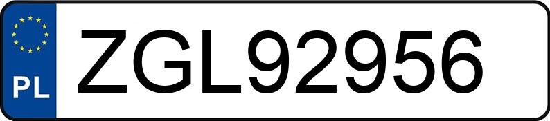 Numer rejestracyjny ZGL 92956 posiada JEEP GRAND CHEROKEE - ZGL92956 Numer rejestracyjny ZGL 92956 posiada JEEP GRAND CHEROKEE - ZGL92956