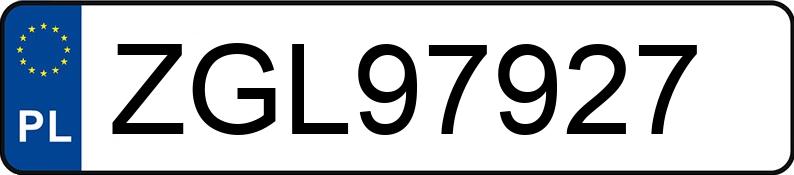 Numer rejestracyjny ZGL 97927 posiada BMW 740I L - ZGL97927