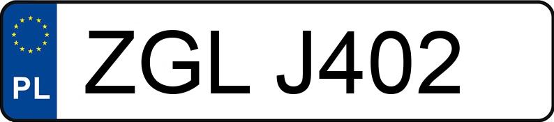 Numer rejestracyjny ZGL J402 posiada MERCEDES 116 - ZGLJ402 Numer rejestracyjny ZGL J402 posiada MERCEDES 116 - ZGLJ402