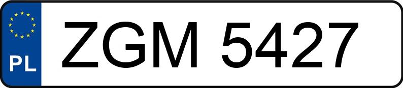 Numer rejestracyjny ZGM 5427 posiada WSK 125 - ZGM5427 Numer rejestracyjny ZGM 5427 posiada WSK 125 - ZGM5427