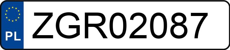 Numer rejestracyjny ZGR 02087 posiada BMW 535D - ZGR02087 Numer rejestracyjny ZGR 02087 posiada BMW 535D - ZGR02087