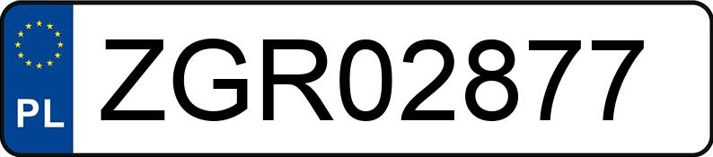 Numer rejestracyjny ZGR 02877 posiada AUDI Q5 TDI MR`09 E5 8R Q5 TDI MR`09 E5 8R - ZGR02877