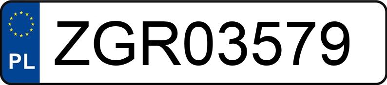 Numer rejestracyjny ZGR 03579 posiada CITROEN BERLINGO 1.6 - ZGR03579 Numer rejestracyjny ZGR 03579 posiada CITROEN BERLINGO 1.6 - ZGR03579