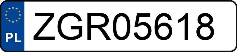 Numer rejestracyjny ZGR 05618 posiada SKODA Octavia III 2.0 TDI-CR MR`13 E6 Joy DSG - ZGR05618