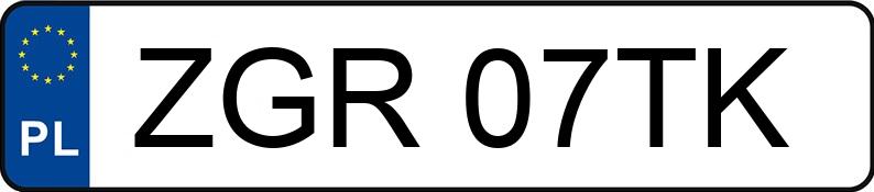Die Registrierungsnummer ZGR 07TK hat BMW 316i Kat. E36 316i Kat. E36 - ZGR07TK