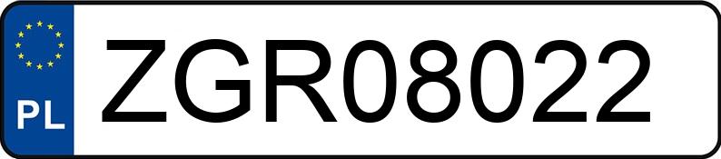 Numer rejestracyjny ZGR 08022 posiada FORD GALAXY - ZGR08022 Numer rejestracyjny ZGR 08022 posiada FORD GALAXY - ZGR08022
