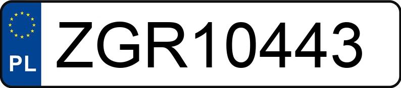Registreringsnummeret ZGR 10443 har FORD Mondeo 2.0 TDCi MR`07 E4 Gold X - ZGR10443