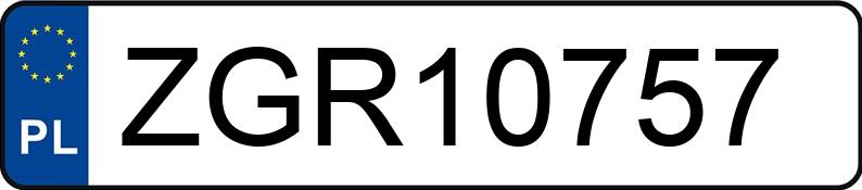 Numer rejestracyjny ZGR 10757 posiada VOLKSWAGEN Golf VI Variant 1.6 TDI MR`08 E5 Highline DSG7 - ZGR10757 Numer rejestracyjny ZGR 10757 posiada VOLKSWAGEN Golf VI Variant 1.6 TDI MR`08 E5 Highline DSG7 - ZGR10757