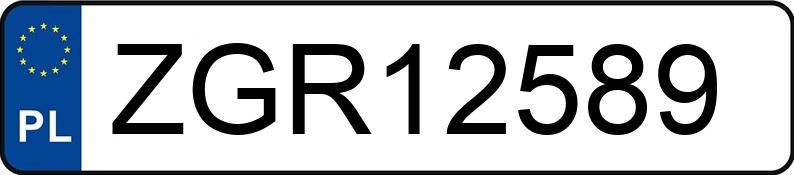 Numer rejestracyjny ZGR 12589 posiada BMW X3 - ZGR12589 Numer rejestracyjny ZGR 12589 posiada BMW X3 - ZGR12589