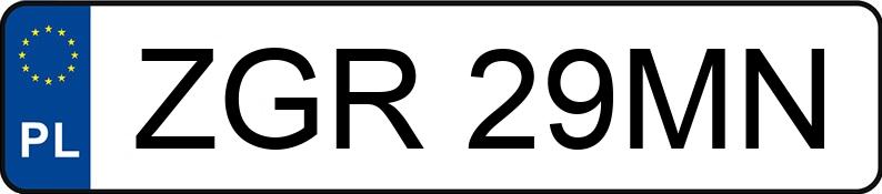 Numer rejestracyjny ZGR 29MN posiada MERCEDES-BENZ SPRINTER - ZGR29MN Numer rejestracyjny ZGR 29MN posiada MERCEDES-BENZ SPRINTER - ZGR29MN