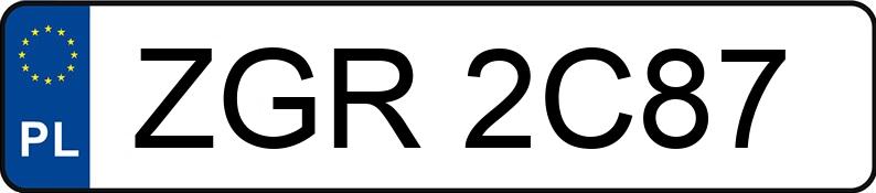 Numer rejestracyjny ZGR 2C87 posiada OPEL Astra IV 1.4 MR`10 E5 Enjoy Aut. - ZGR2C87 Numer rejestracyjny ZGR 2C87 posiada OPEL Astra IV 1.4 MR`10 E5 Enjoy Aut. - ZGR2C87