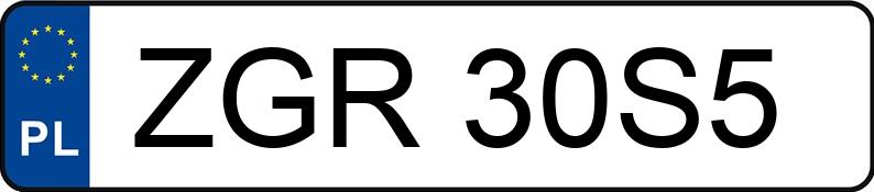 Numer rejestracyjny ZGR 30S5 posiada PEUGEOT Rifter HDI MR`18 E6 GT Line S&S - ZGR30S5