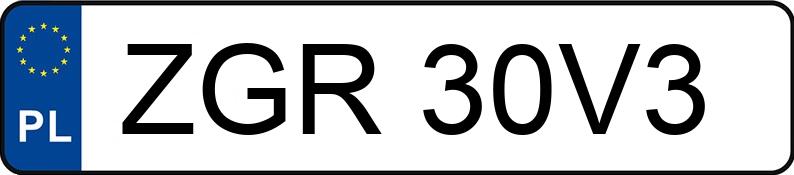 Numer rejestracyjny ZGR 30V3 posiada VOLKSWAGEN Bora 1.9 TD MR`98 E3 Trendline - ZGR30V3