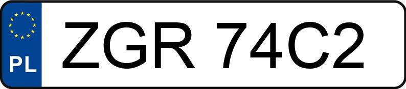 Numer rejestracyjny ZGR 74C2 posiada OPEL Vectra C 1.9 CDTI MR`02 E3 Design - ZGR74C2 Numer rejestracyjny ZGR 74C2 posiada OPEL Vectra C 1.9 CDTI MR`02 E3 Design - ZGR74C2