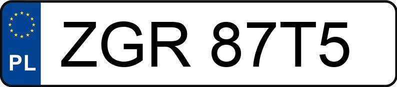 Numer rejestracyjny ZGR 87T5 posiada JUNAK Motorowery 905 - ZGR87T5