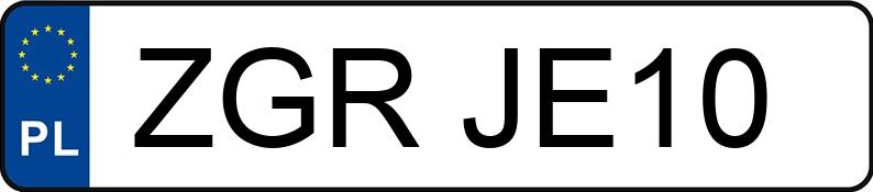 Numer rejestracyjny ZGR JE10 posiada MERCEDES-BENZ C 270 - ZGRJE10