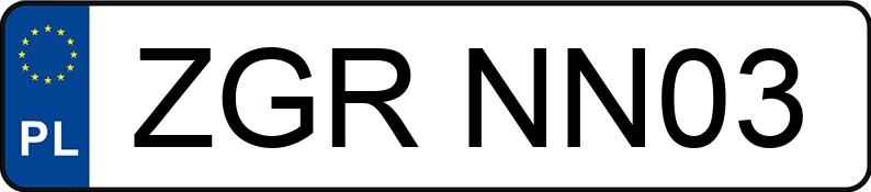Numer rejestracyjny ZGR NN03 posiada VOLKSWAGEN POLO - ZGRNN03 Numer rejestracyjny ZGR NN03 posiada VOLKSWAGEN POLO - ZGRNN03