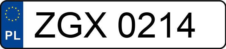 Numer rejestracyjny ZGX 0214 posiada URSUS C 328 - ZGX0214