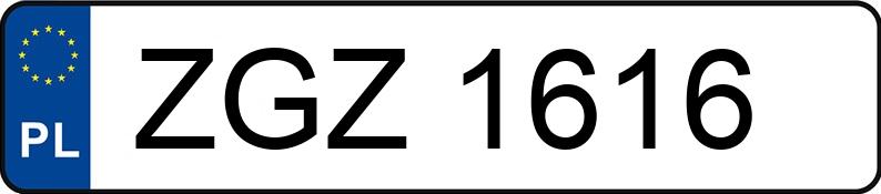 Numer rejestracyjny ZGZ 1616 posiada SANOK D-44 A - ZGZ1616