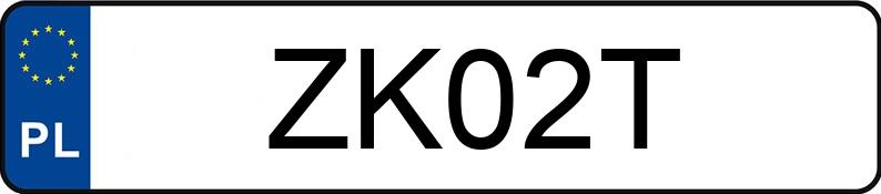 Numer rejestracyjny ZK 02T posiada VOLKSWAGEN LT 28 - ZK02T Numer rejestracyjny ZK 02T posiada VOLKSWAGEN LT 28 - ZK02T