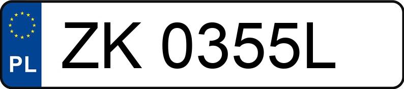 Numer rejestracyjny ZK 0355L posiada SKODA Superb III 2.0 TSI MR`20 E6d - ZK0355L Numer rejestracyjny ZK 0355L posiada SKODA Superb III 2.0 TSI MR`20 E6d - ZK0355L