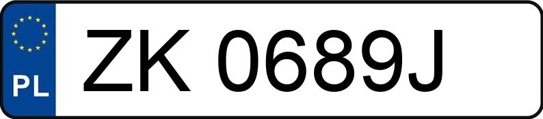 Numer rejestracyjny ZK 0689J posiada OPEL COMBO - ZK0689J