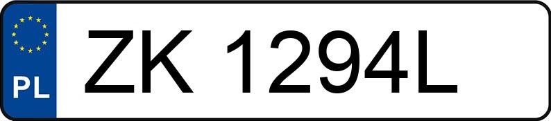 Numer rejestracyjny ZK 1294L posiada PORSCHE MACAN - ZK1294L