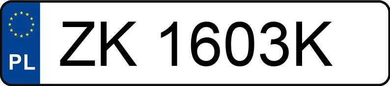 Numer rejestracyjny ZK 1603K posiada FORD FOCUS - ZK1603K Numer rejestracyjny ZK 1603K posiada FORD FOCUS - ZK1603K