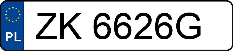 Numer rejestracyjny ZK 6626G posiada BMW 320 Touring Diesel MR`06 E4 E91 320 Touring Diesel MR`06 E4 E91 - ZK6626G