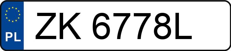 Numer rejestracyjny ZK 6778L posiada CHERY TIGGO 8 - ZK6778L Numer rejestracyjny ZK 6778L posiada CHERY TIGGO 8 - ZK6778L