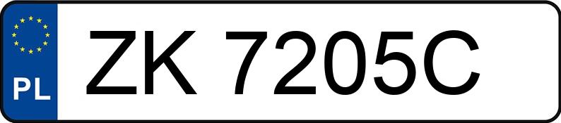Numer rejestracyjny ZK 7205C posiada PEUGEOT 307 - ZK7205C Numer rejestracyjny ZK 7205C posiada PEUGEOT 307 - ZK7205C