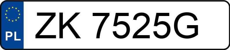 Numer rejestracyjny ZK 7525G posiada KIA Venga 1.4 MR`10 E5 S - ZK7525G