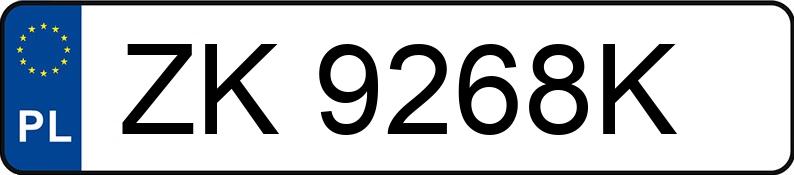 Numer rejestracyjny ZK 9268K posiada MERCEDES-BENZ S 450 D 4MATIC - ZK9268K