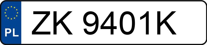 Numer rejestracyjny ZK 9401K posiada SKODA Felicia 1.3 MR`94 GLXi - ZK9401K