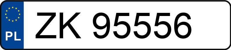 Numer rejestracyjny ZK 95556 posiada MERCEDES-BENZ E 270 CDI MR`02 E3 211 Classic - ZK95556