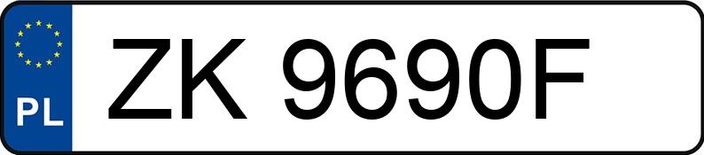 Numer rejestracyjny ZK 9690F posiada MERCEDES-BENZ ML 270 CDI MR`01 E3 W163 ML 270 CDI MR`01 E3 W163 - ZK9690F
