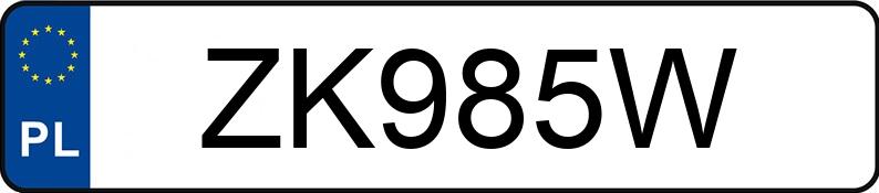 Numer rejestracyjny ZK 985W posiada CFMOTO CFORCE 1000 MV CF1000ATR-3 - ZK985W