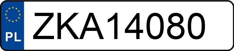 Numer rejestracyjny ZKA 14080 posiada OPEL ASTRA - ZKA14080 Numer rejestracyjny ZKA 14080 posiada OPEL ASTRA - ZKA14080