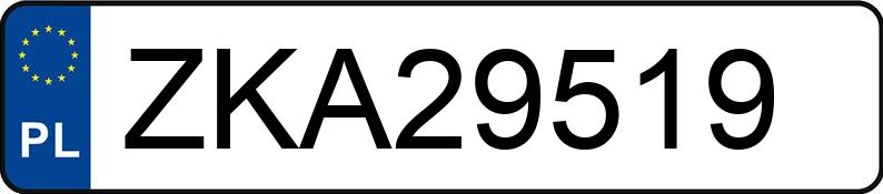 Numer rejestracyjny ZKA 29519 posiada VOLKSWAGEN JETTA - ZKA29519 Numer rejestracyjny ZKA 29519 posiada VOLKSWAGEN JETTA - ZKA29519