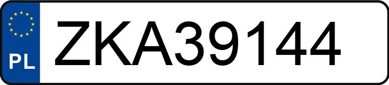Numer rejestracyjny ZKA 39144 posiada HONDA FR-V - ZKA39144
