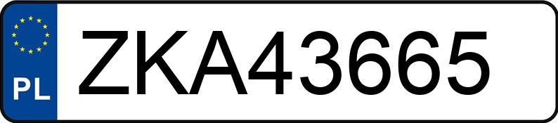 Numer rejestracyjny ZKA 43665 posiada LAND ROVER RANGE ROVER VELAR - ZKA43665