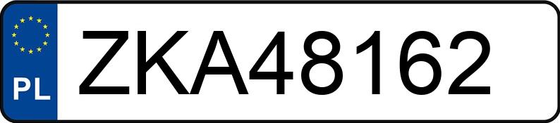 Numer rejestracyjny ZKA 48162 posiada FORD FIESTA - ZKA48162 Numer rejestracyjny ZKA 48162 posiada FORD FIESTA - ZKA48162