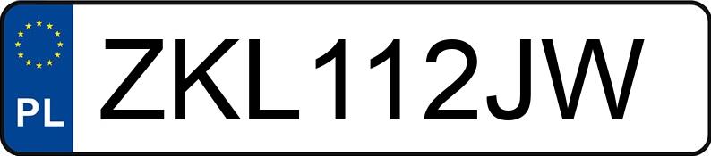 Numer rejestracyjny ZKL 112JW posiada RENAULT Megane Coupe MR`09 E4 Expression 110 - ZKL112JW