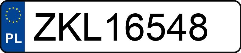 Numer rejestracyjny ZKL 16548 posiada BMW 318I - ZKL16548 Numer rejestracyjny ZKL 16548 posiada BMW 318I - ZKL16548