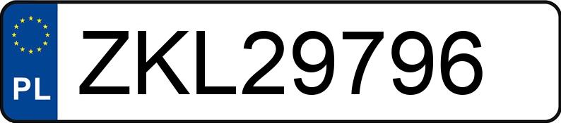 Numer rejestracyjny ZKL 29796 posiada AUDI A3 SPORTBACK - ZKL29796 Numer rejestracyjny ZKL 29796 posiada AUDI A3 SPORTBACK - ZKL29796